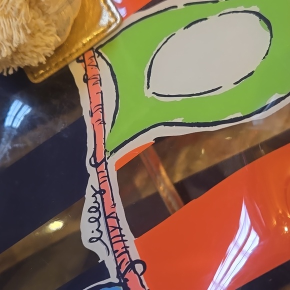 Lilly Pulitzer Shoreline "Raise the Sails" Vinyl Tote Bag - Picture 9 of 14